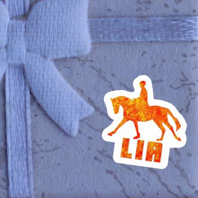 Sticker Horse Rider Lia Notebook Image