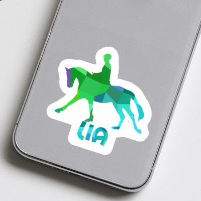 Horse Rider Sticker Lia Notebook Image