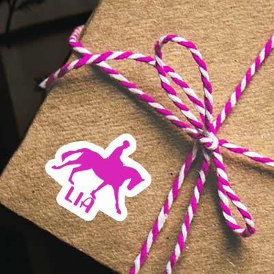 Horse Rider Sticker Lia Image