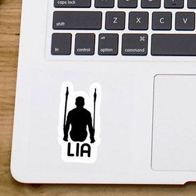 Sticker Ring gymnast Lia Laptop Image