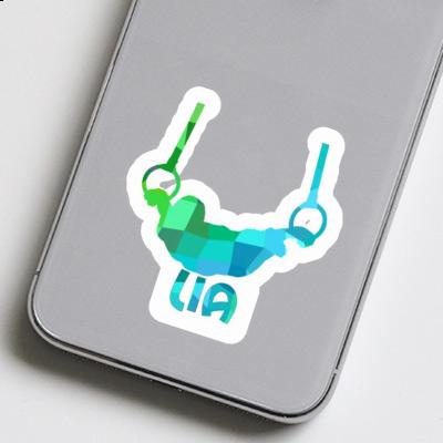 Ring gymnast Sticker Lia Laptop Image