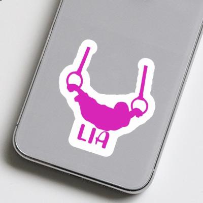 Sticker Lia Ring gymnast Laptop Image