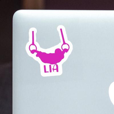 Sticker Lia Ring gymnast Laptop Image