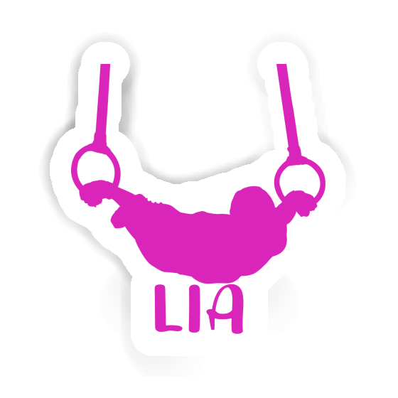 Sticker Lia Ring gymnast Laptop Image