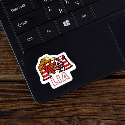 Sticker Baustelle Lia Laptop Image