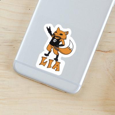 Lia Sticker Rocker Fox Gift package Image