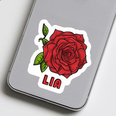 Lia Sticker Rose Notebook Image