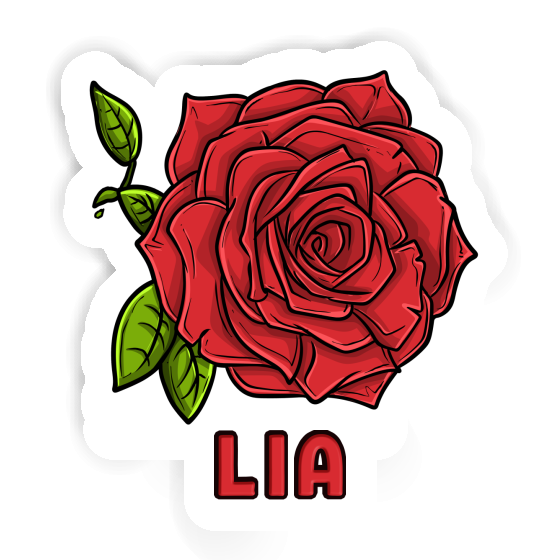 Lia Sticker Rose Laptop Image