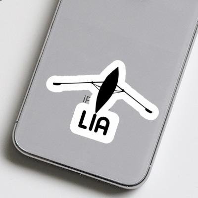 Lia Sticker Rowboat Laptop Image