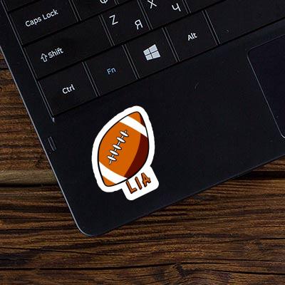 Rugby Ball Sticker Lia Gift package Image