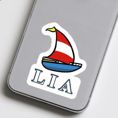 Sticker Sailboat Lia Gift package Image