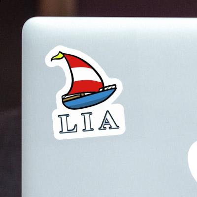 Sticker Sailboat Lia Notebook Image