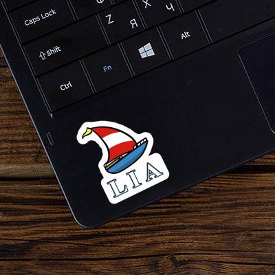 Sticker Segelboot Lia Laptop Image