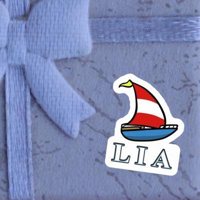 Sticker Sailboat Lia Image