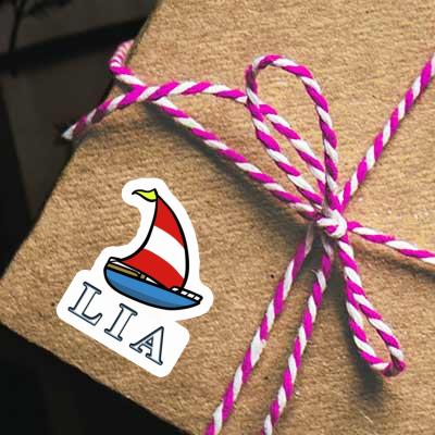 Sticker Segelboot Lia Gift package Image