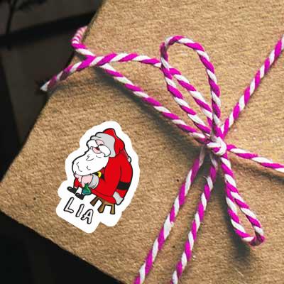 Santa Claus Sticker Lia Laptop Image