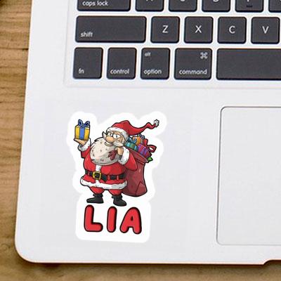 Lia Sticker Santa Image