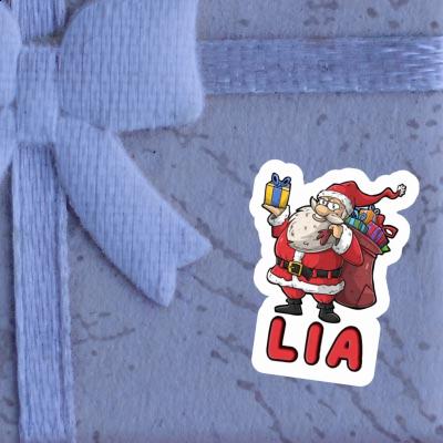 Lia Sticker Santa Laptop Image