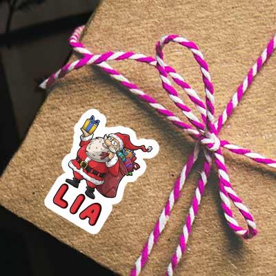 Lia Sticker Santa Image