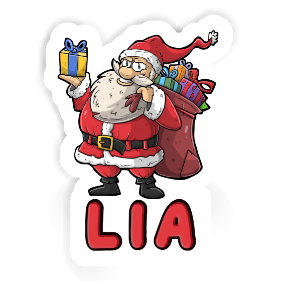 Lia Sticker Santa Gift package Image