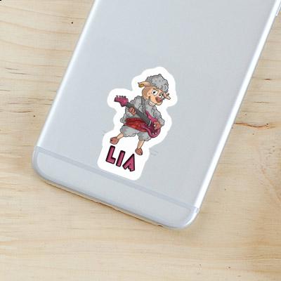 Sticker Rockergirl Lia Notebook Image