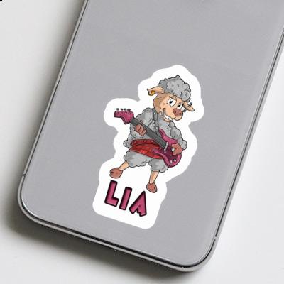 Sticker Lia Rockergirl Laptop Image