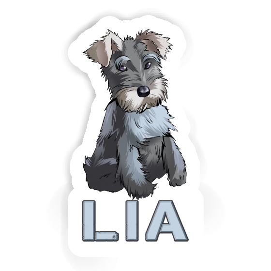 Aufkleber Schnauzer Lia Image