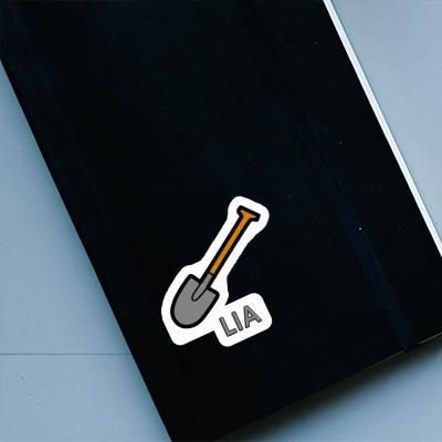 Shovel Sticker Lia Notebook Image