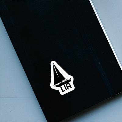 Lia Sticker Sailboat Gift package Image