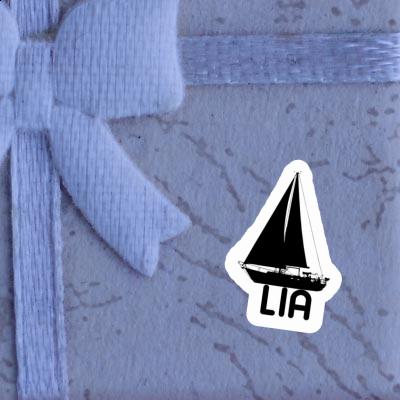 Lia Sticker Sailboat Gift package Image