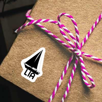 Lia Sticker Sailboat Gift package Image