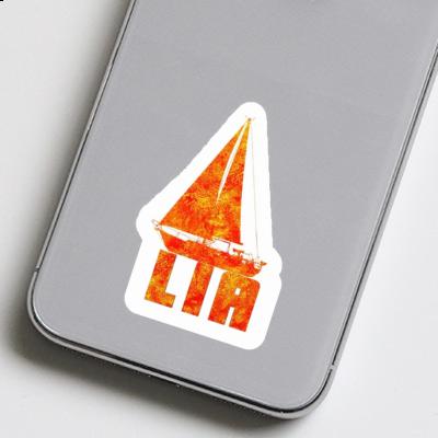 Sticker Lia Sailboat Image