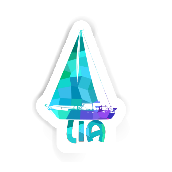 Sticker Sailboat Lia Image