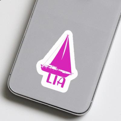 Lia Sticker Sailboat Image