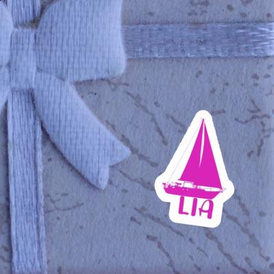 Lia Sticker Sailboat Laptop Image