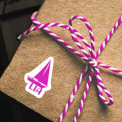 Lia Sticker Sailboat Gift package Image