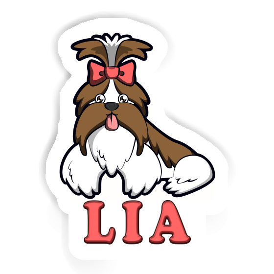 Sticker Lia Shih Tzu Notebook Image