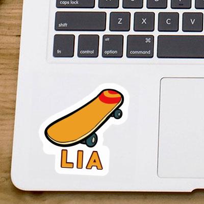 Skateboard Sticker Lia Notebook Image