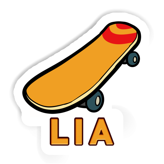 Skateboard Sticker Lia Laptop Image