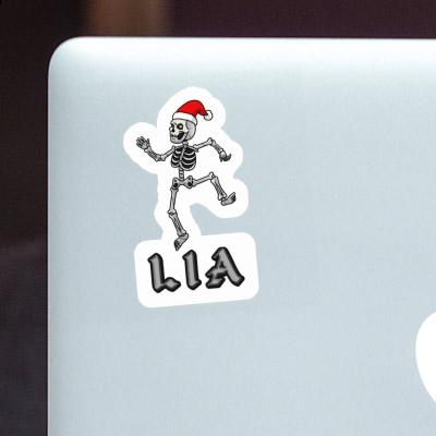 Sticker Christmas Skeleton Lia Image