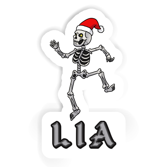 Sticker Skelett Lia Gift package Image