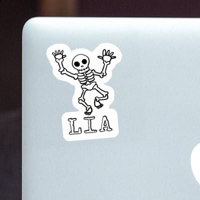 Sticker Skeleton Lia Laptop Image