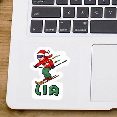 Skier Sticker Lia Gift package Image