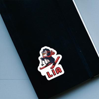 Sticker Lia Skier Image