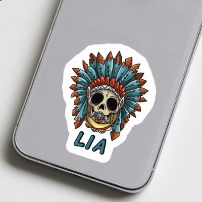 Lia Sticker Baby Totenkopf Laptop Image