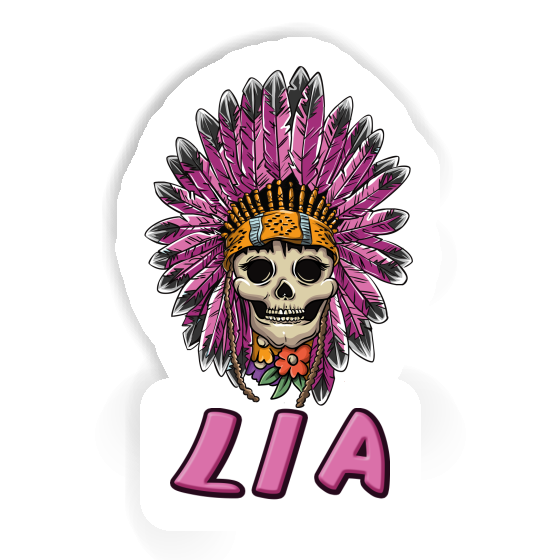 Womens Skull Sticker Lia Gift package Image