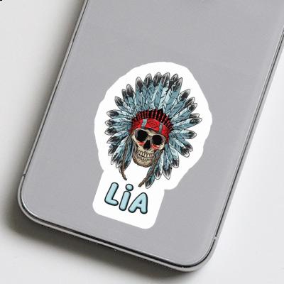 Sticker Lia Indianer Laptop Image