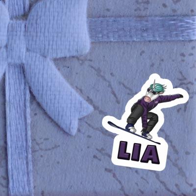 Snowboarderin Sticker Lia Gift package Image