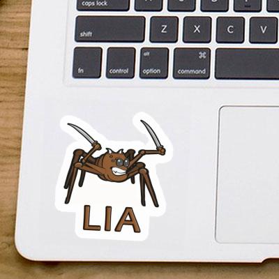 Spider Sticker Lia Notebook Image