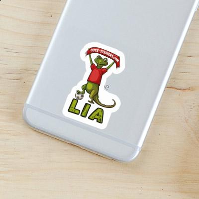 Lizard Sticker Lia Notebook Image